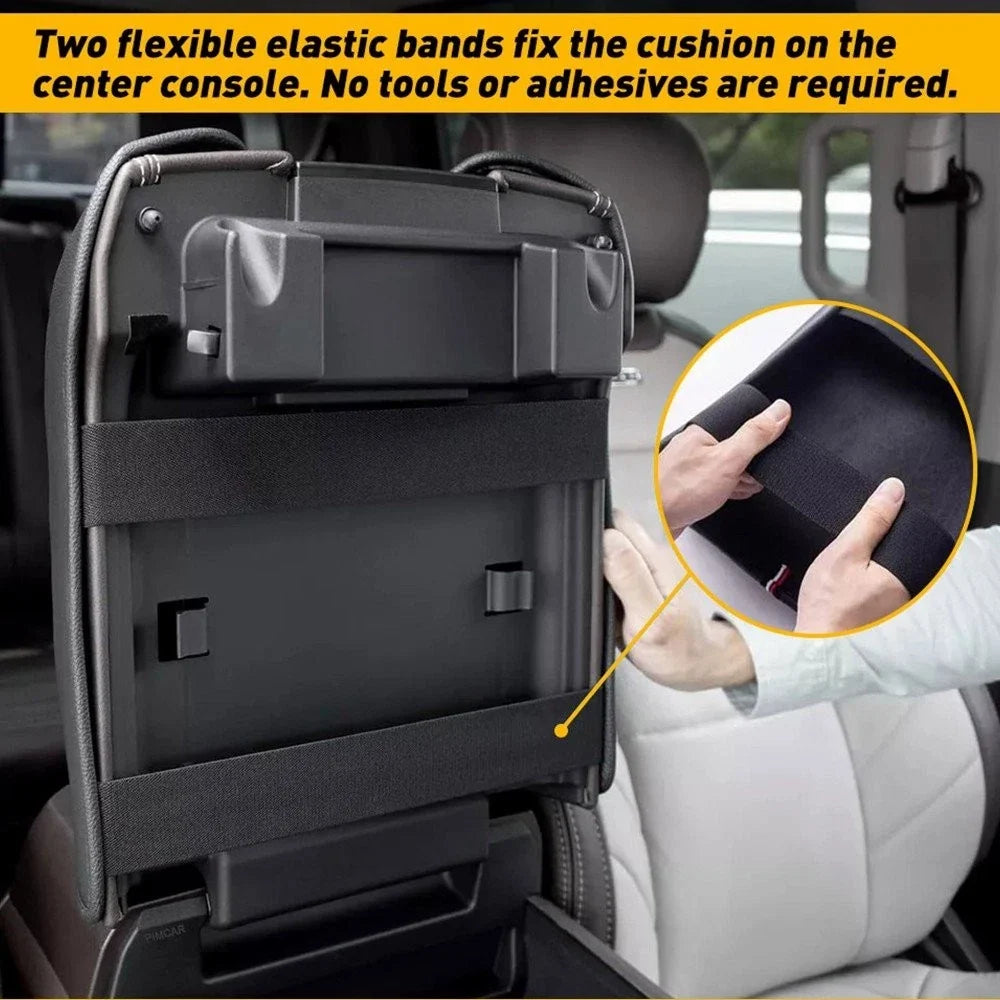 Center Console Lid Armrest Cover for Ford F-150 2021 to 2023