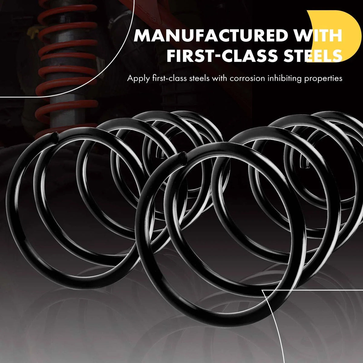Front Springs (2X) for 2003-2006 Ford Expedition