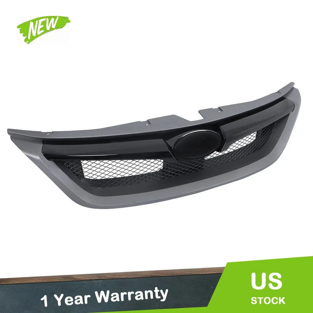Gloss Black Front Bumper Grille for Subaru Impreza (2011–2014)