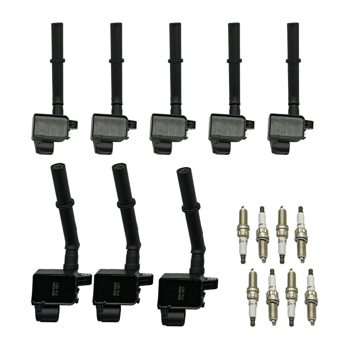 Set of 8 Ignition Coils & Iridium Spark Plugs for Mercedes-Benz GLS550 GLS63 AMG