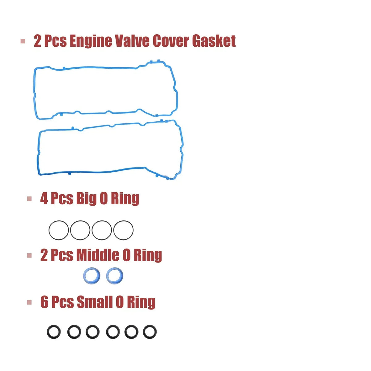 Gasket Set for Engine Valve Cover - Fits Jeep Dodge Chrysler 2005-2010
