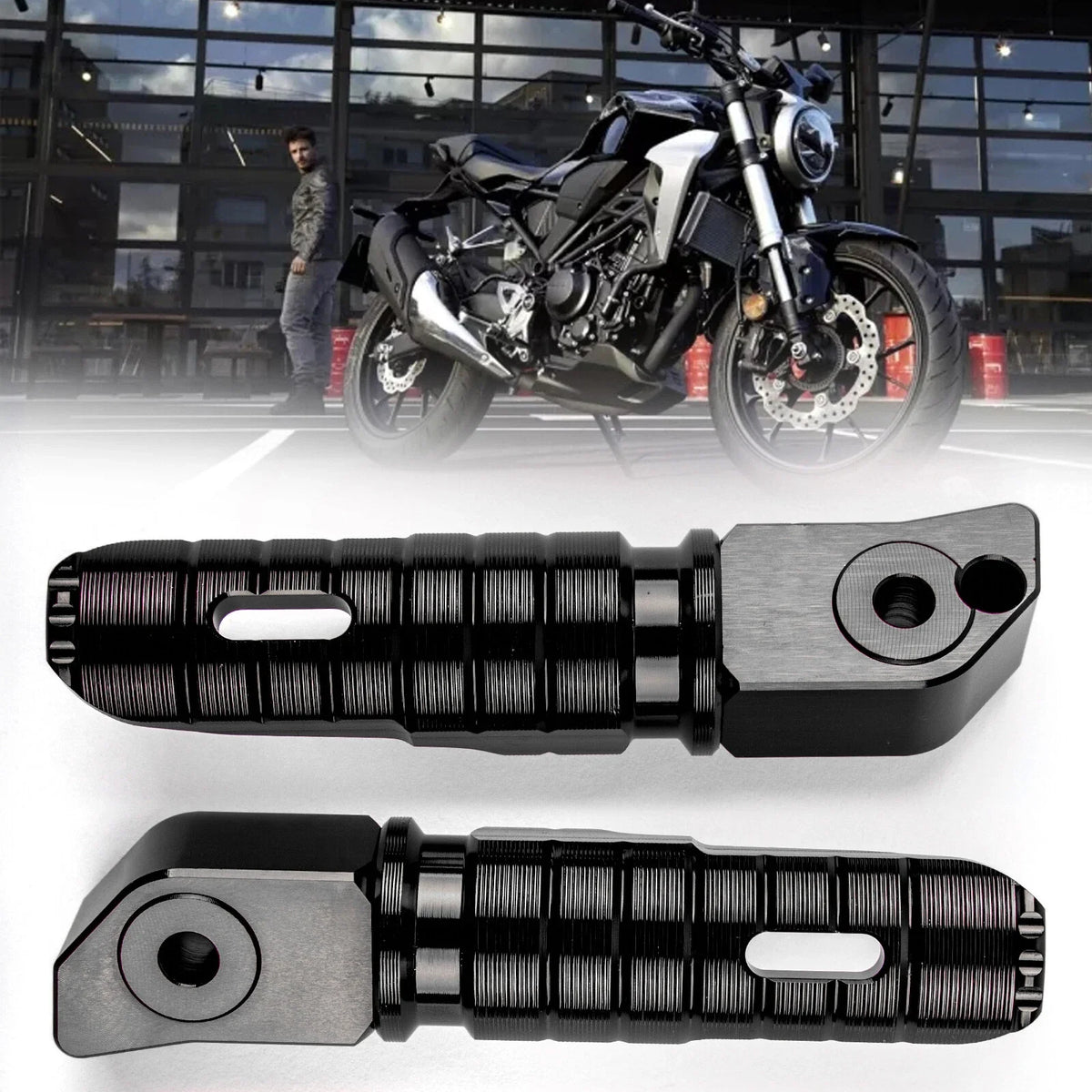 Rear Footrests for Honda CBR900 CBR1000RR CBR600RR CBR250RR CB1100 (1990–2023)