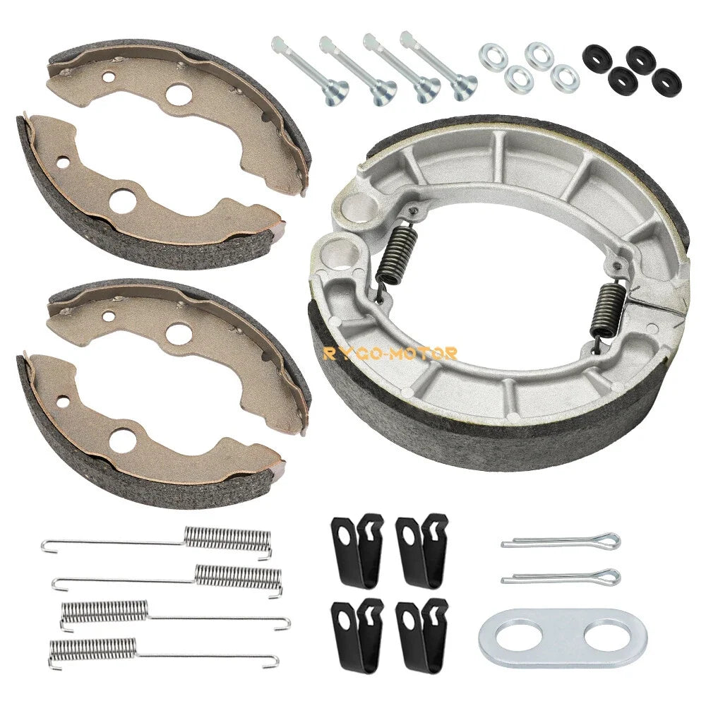 Front Rear Brake Shoes Pin Kit for Honda Rancher 350 400 TRX350 TRX400 (2000–2007)