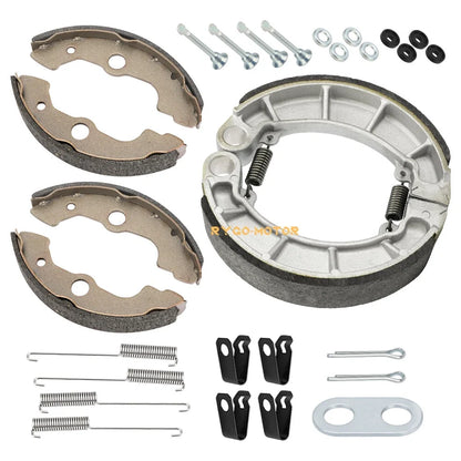 Front Rear Brake Shoes Pin Kit for Honda Rancher 350 400 TRX350 TRX400 (2000–2007)
