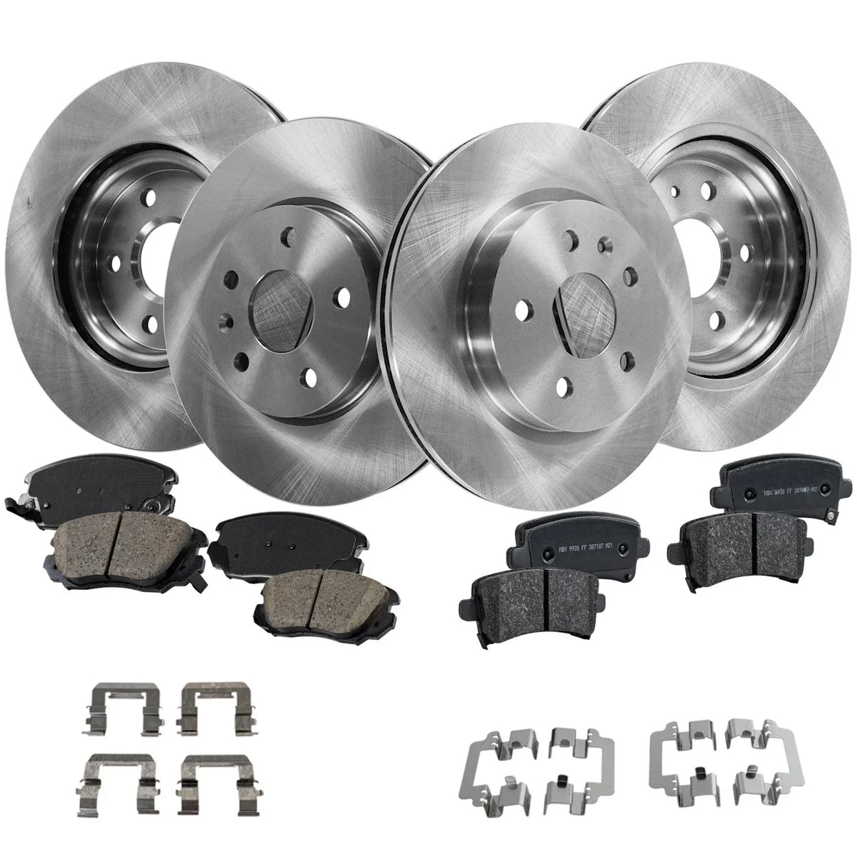 Brake Pad and Rotor Set for 2014-2019 Chevy Impala, Regal
