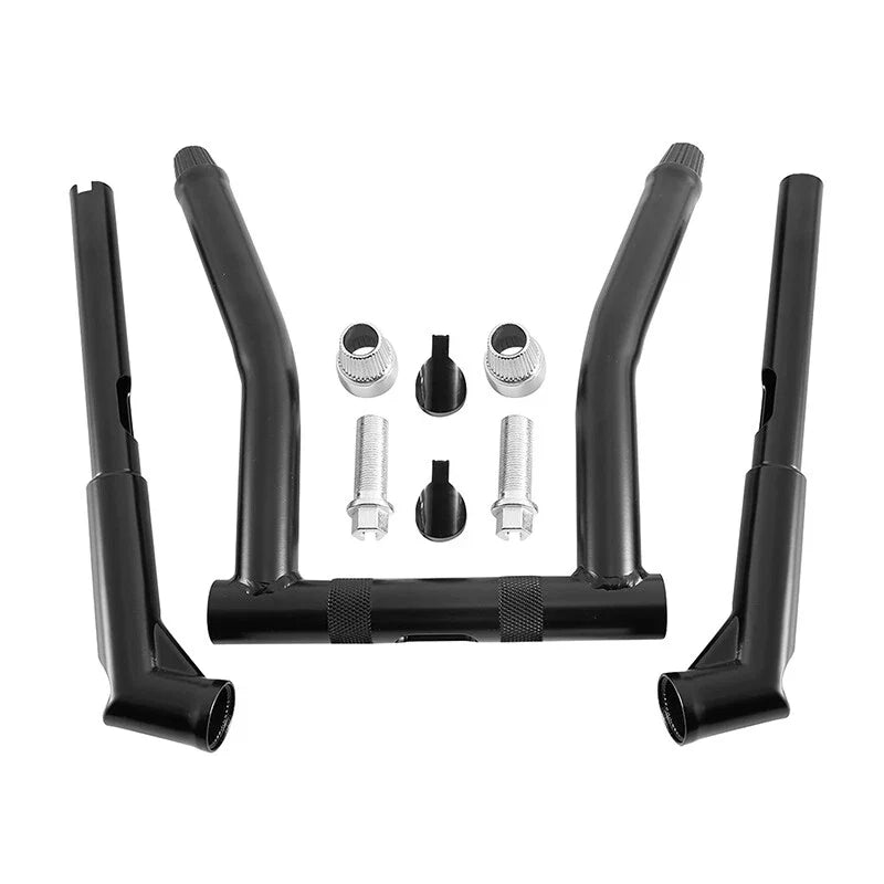 Handlebar Hanger 12" Rise 1-1/4" for Harley Softail Dyna Fatboy 2000-2017
