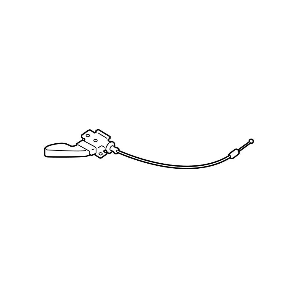 Front Hood Release Cable for BMW (51237294536)