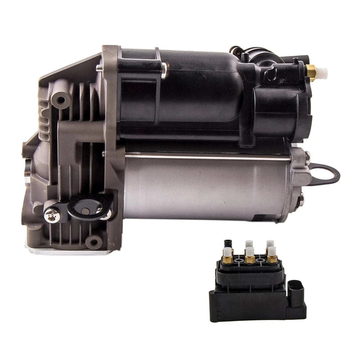 Air Compressor Pump + Valve Block for Mercedes GL450 GL550 (2007–2012)