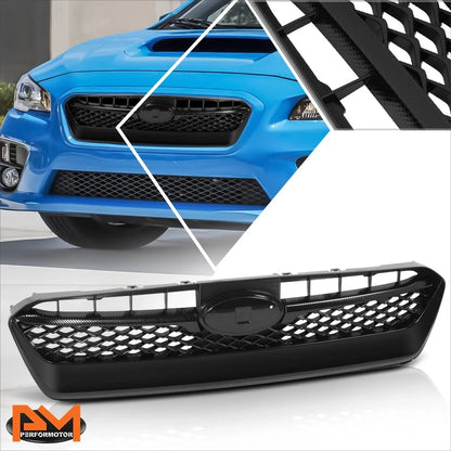 Upper Grille Diamond Mesh Factory Style for Subaru WRX STI 2015-2017
