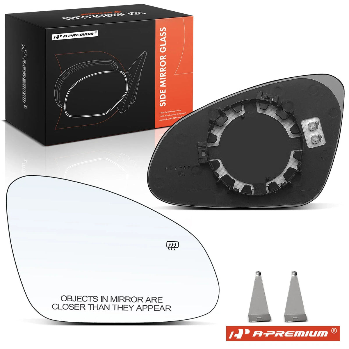 Heated Passenger Power Mirror Glass for Buick Verano (2012–2017)