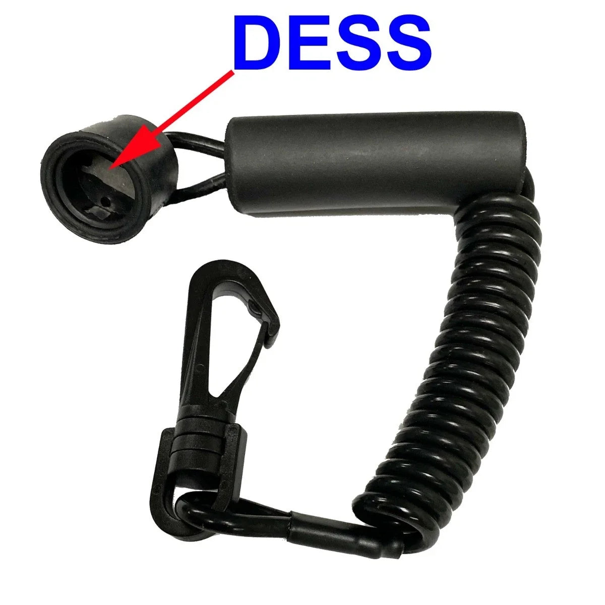 SeaDoo Clip-Style Floating DESS Key Safety Lanyard (2010–2023)