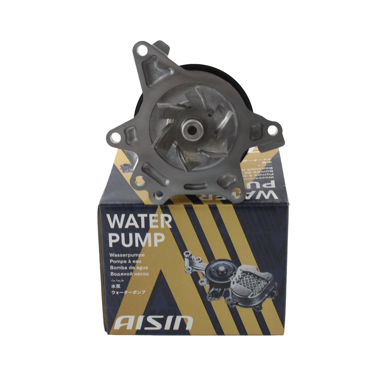 Engine Water Pump by AISIN WPT-106 for Toyota Hilux N70 2005-2015