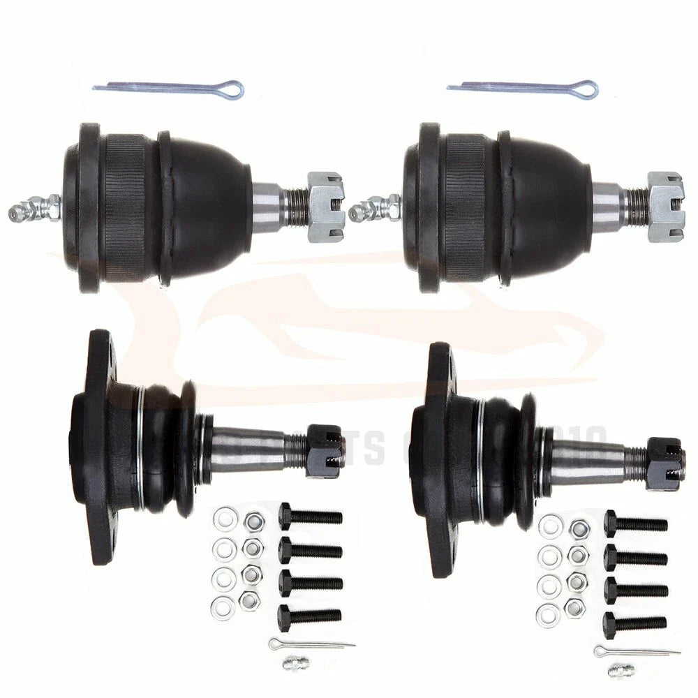 4 Upper & Lower Ball Joints for 1964-1972 GTO Nova Camaro Chevelle Cutlass
