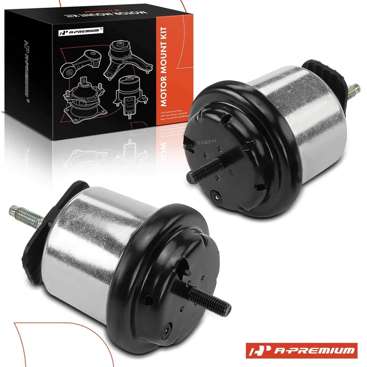 2X Engine Motor for GMC Acadia, Saturn Outlook, Buick Enclave (2007–2008)