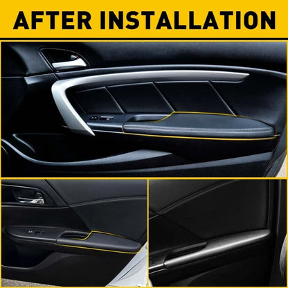 Door Armrest Panel Front Right Black for Honda Accord Coupe 2008-2012