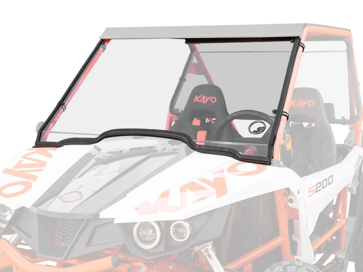 Scratch-Resistant Full Windshield for 2023 Kayo S200 Model