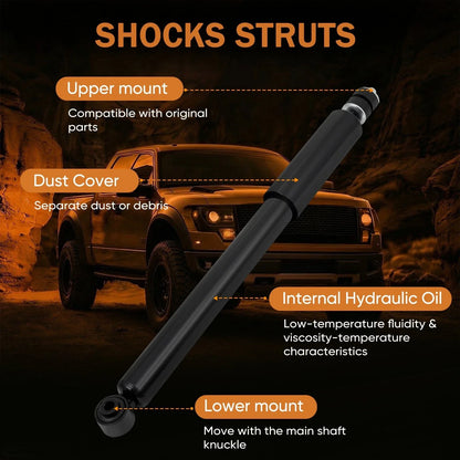 Rear Suspension Strut Assembly Pair for Nissan Juke (2013–2017)