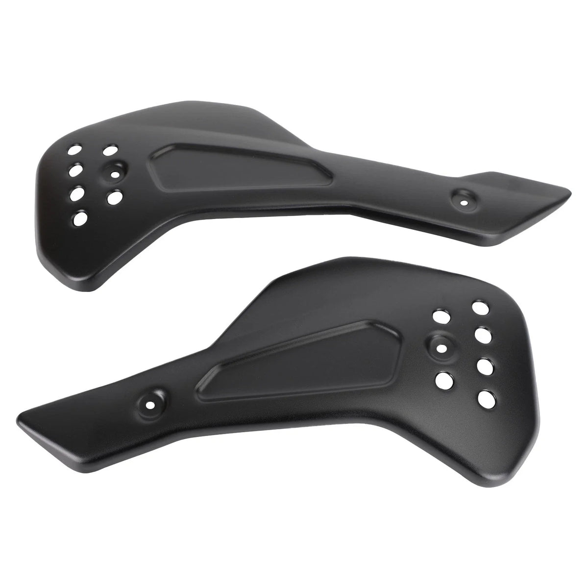 Belly Protection Plates for Lower Engine - Black, Trident 660 (2021)
