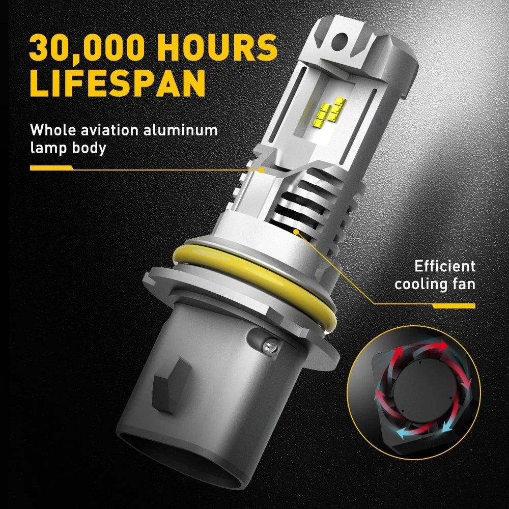 9007 LED Headlight Bulbs for - 6500K Cool White