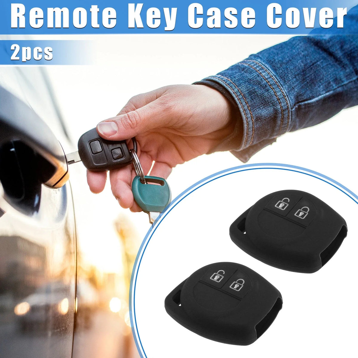 2X Key Fob Case Protector for Suzuki (2 Button)