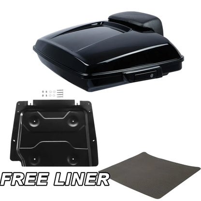Trunk Backrest Base Plate for Black Razor - Harley Touring Glide 2014-2026