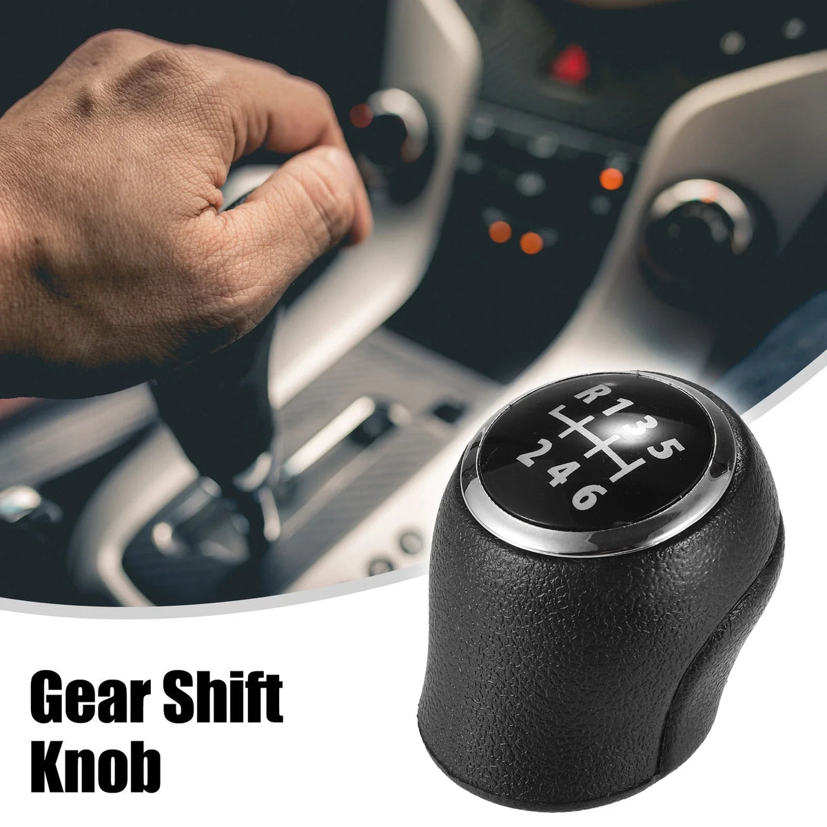 6 Speed Gear Shift Knob for Volkswagen Transporter T5 & T6 (2003–2019)