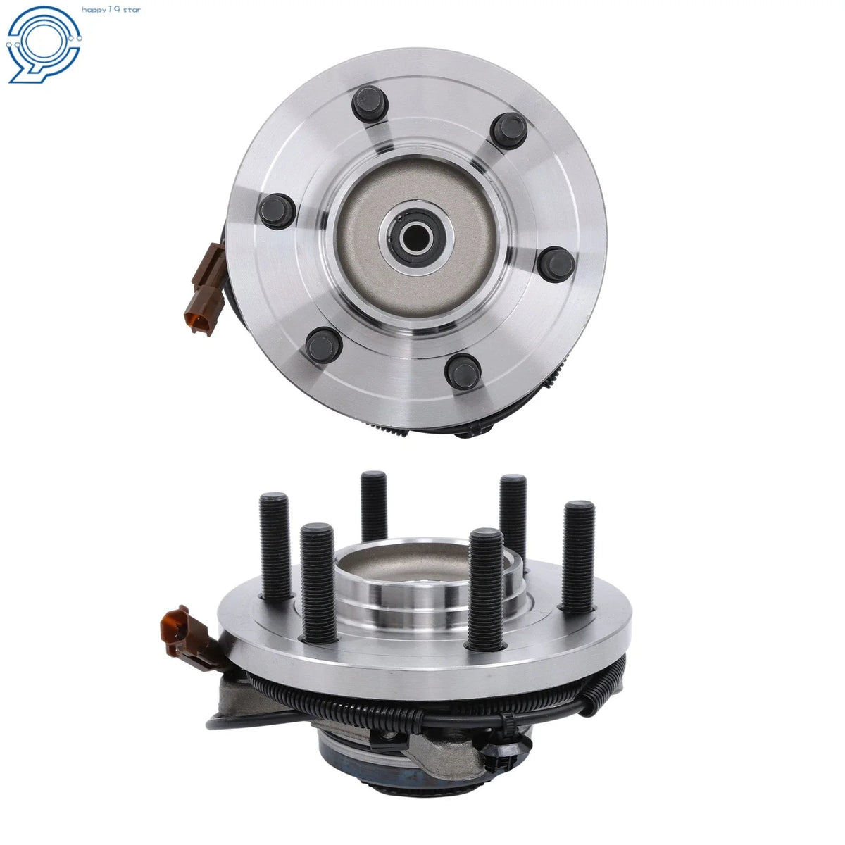 2X Front Side Wheel Hub Bearing Assembly for Ford F-150 (2015–2017) 4WD
