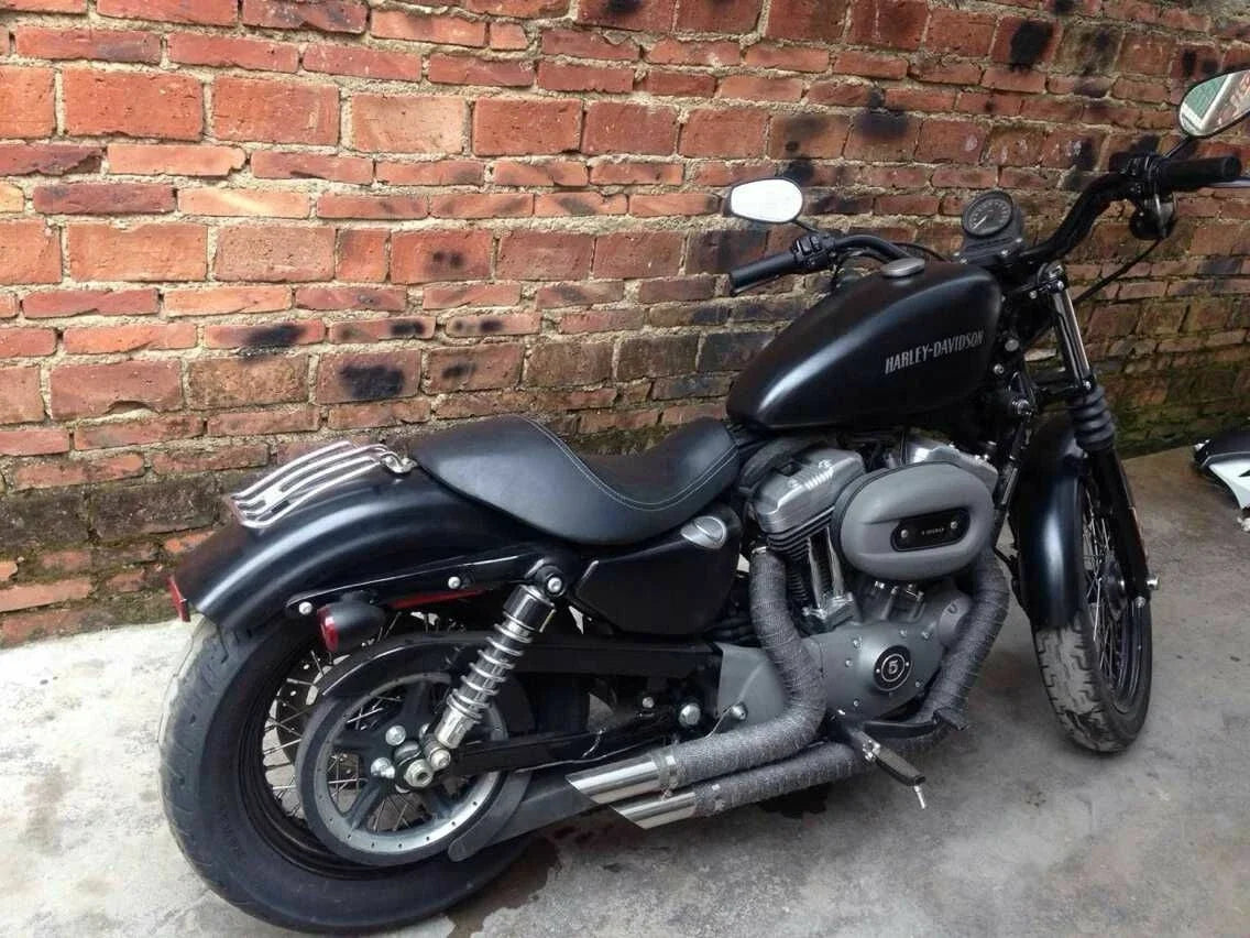 Chrome Luggage Seat for Harley Sportster XL883 2004-2015