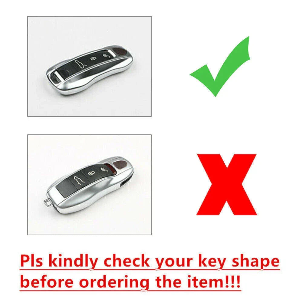 Remote Key Cover for Porsche Cayenne & Panamera 2017-2020 - Black