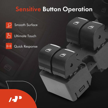 Front Left Window Switch for Ford Fusion 2013 to 2020