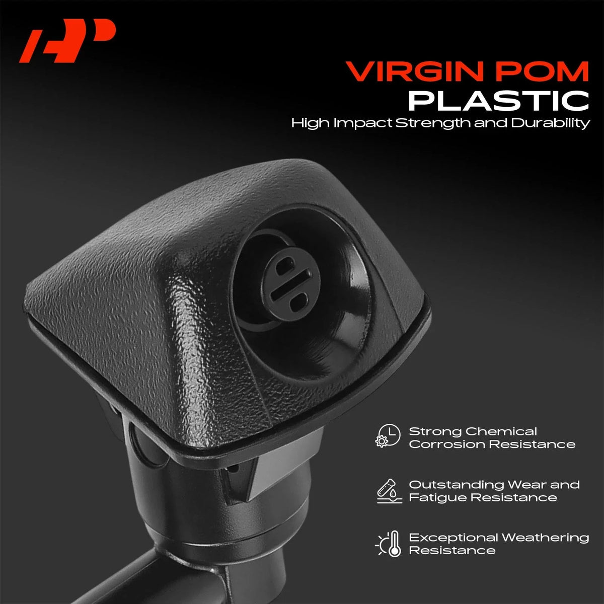 Front Washer Nozzle Jet with Gasket for Honda CR-V 2023 to 2025