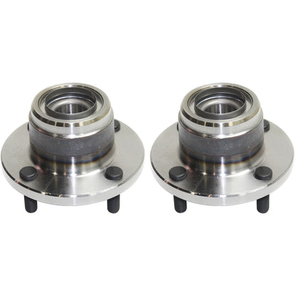 Rear Wheel Hubs with Bearing for 2000-2007 Ford Focus Left Right