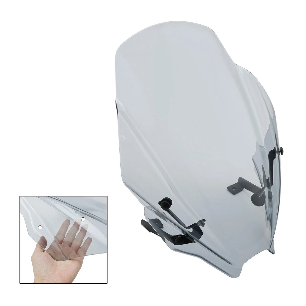 2023-2024 Suzuki GSX-8S Windshield WindScreen in Gray