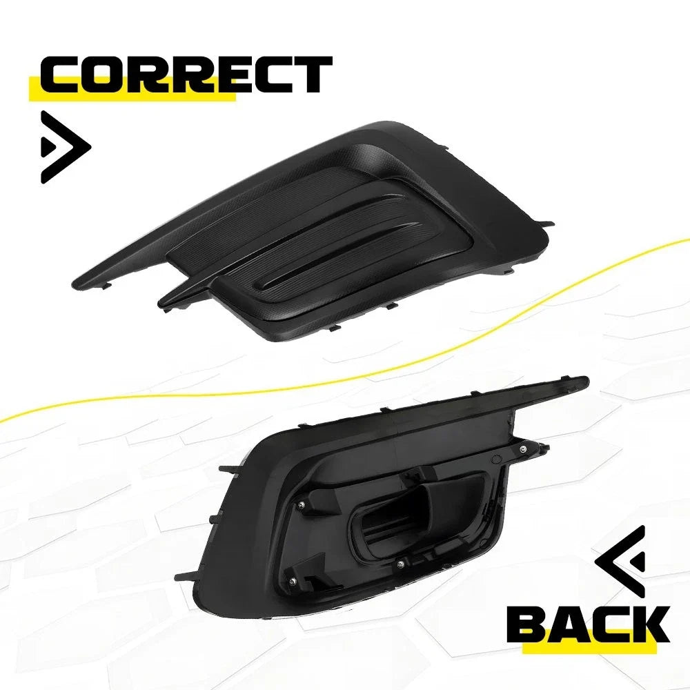 Fog Light Lamp Cover Bezel Left Front - Black for Subaru Legacy (2018-2019)