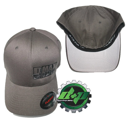 Duramax Hat Ball Cap Fitted Flex Fit Stretch Dmax Dark Gray (L/XL)