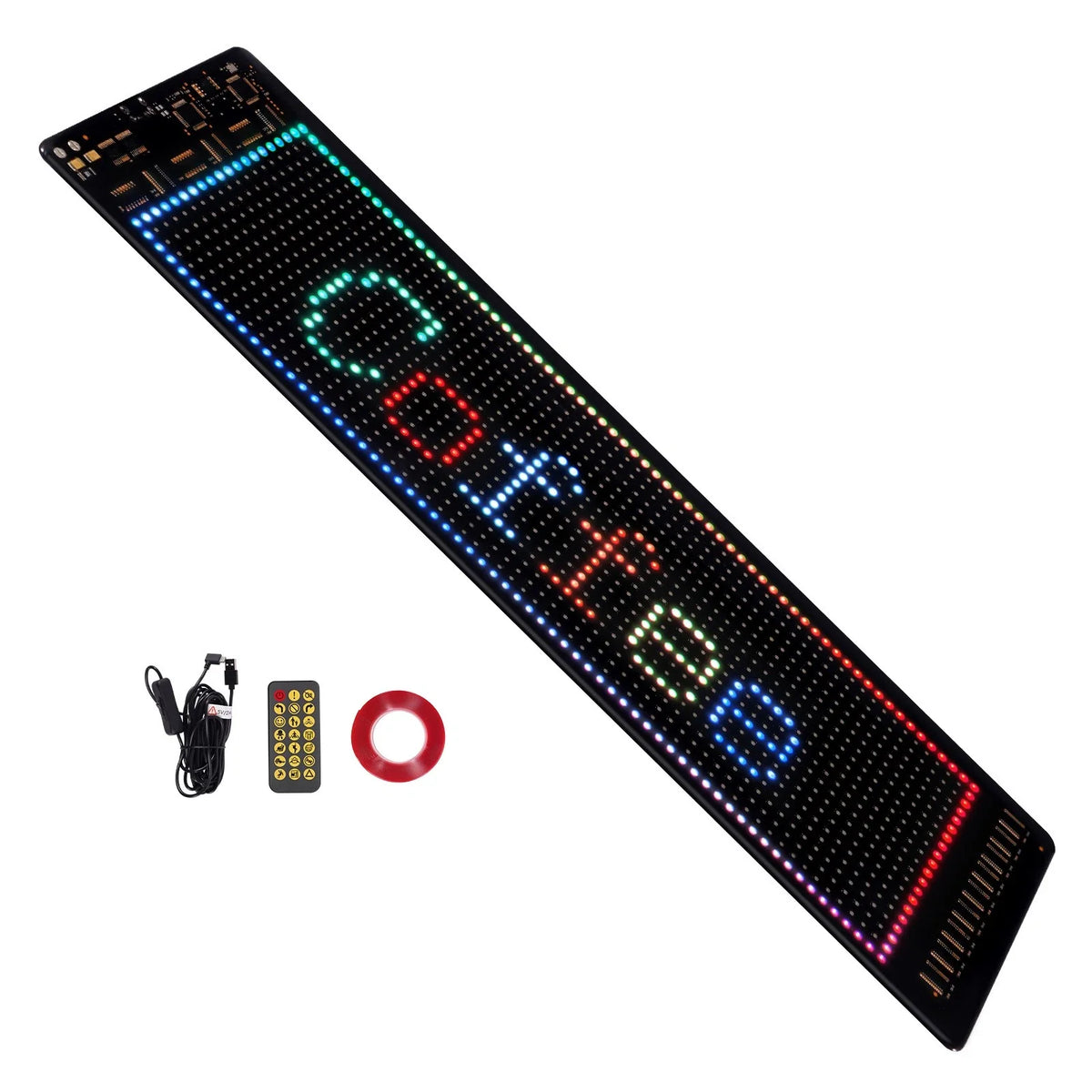 14" Devil Eyes LED Light for Car Truck (DIY Windshield Display)