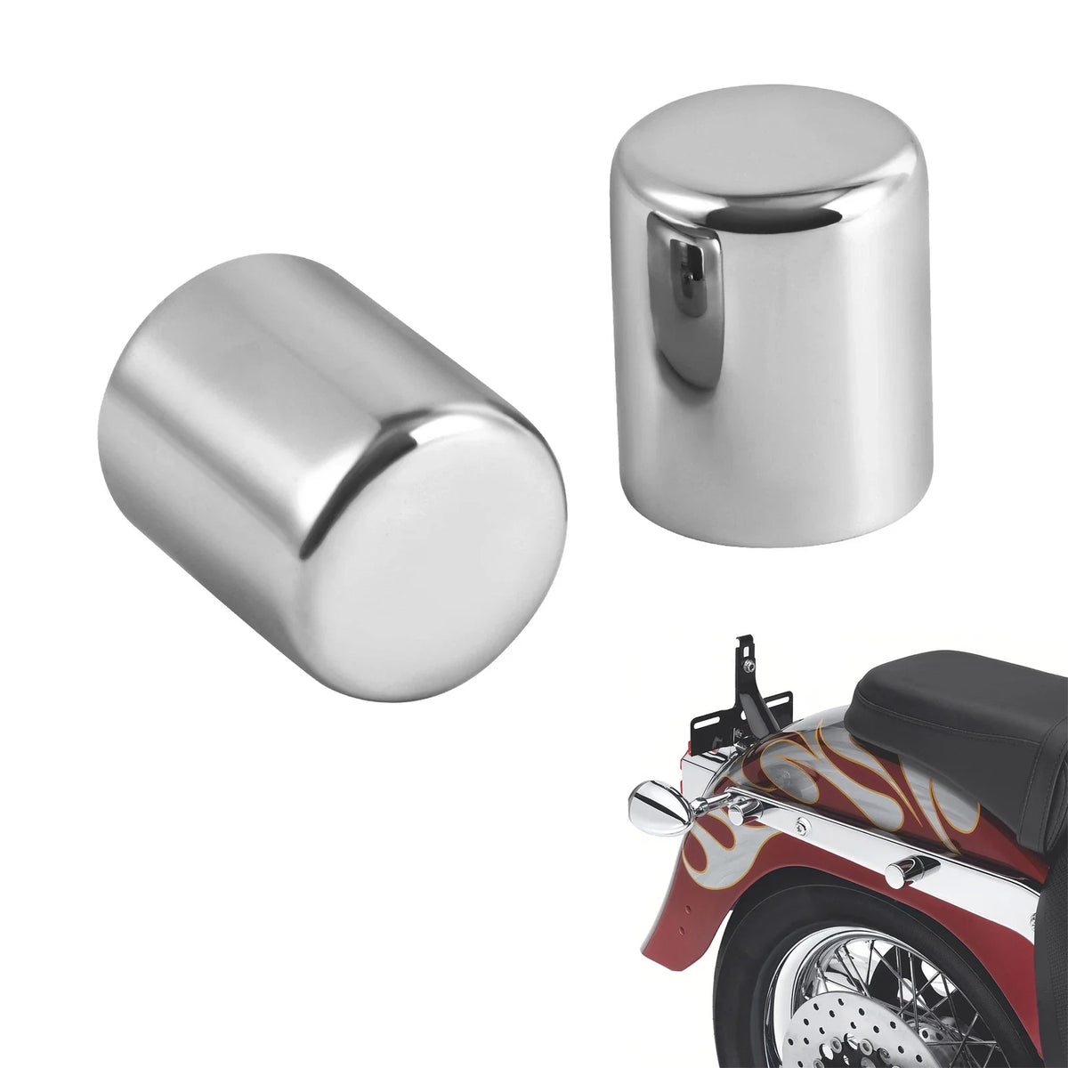 Docking Hardware Point Cover Kit for Sportster Dyna Softail Harley