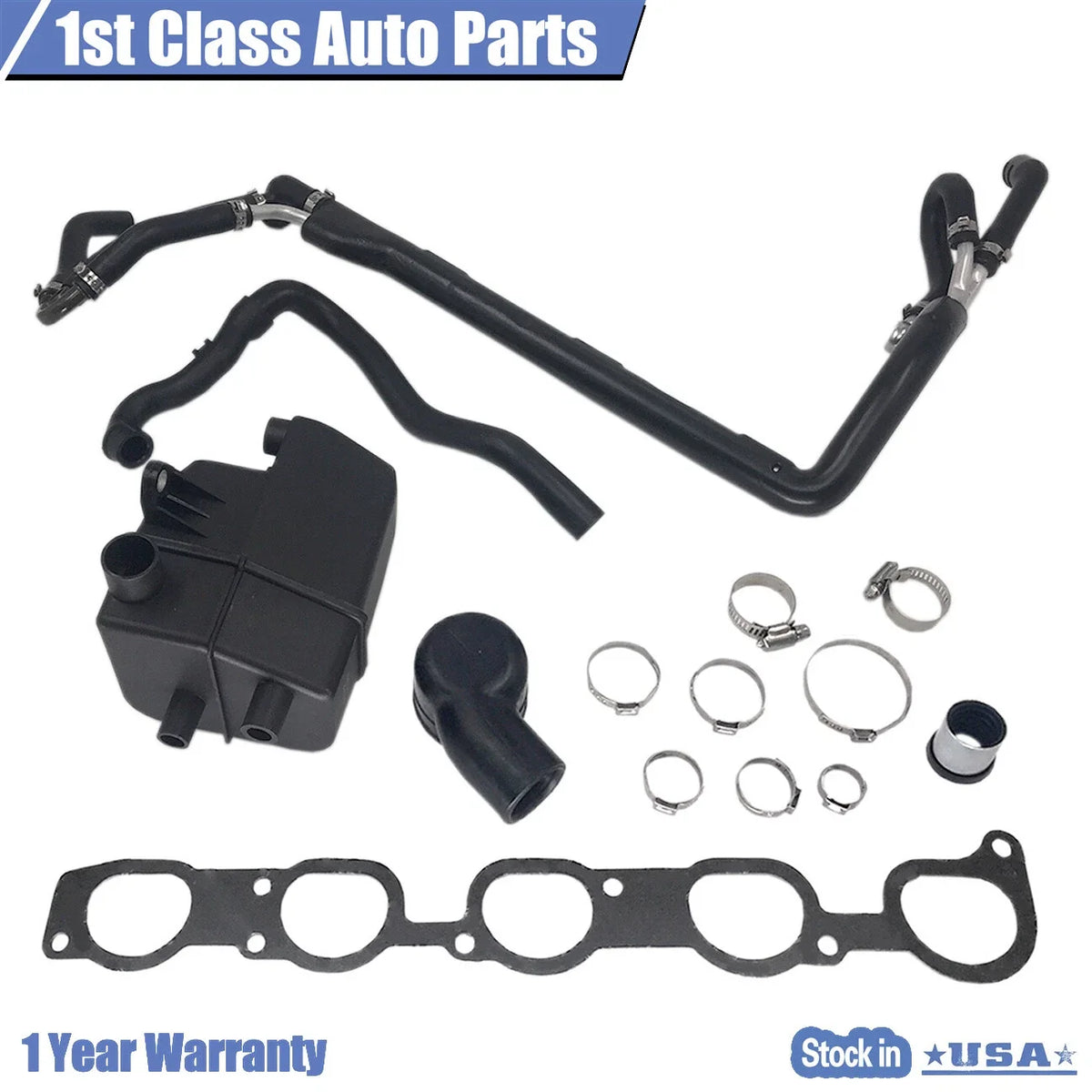 Vent Pipe Kit for Volvo C70 S60 S80 V70 XC70 (2002–2004)
