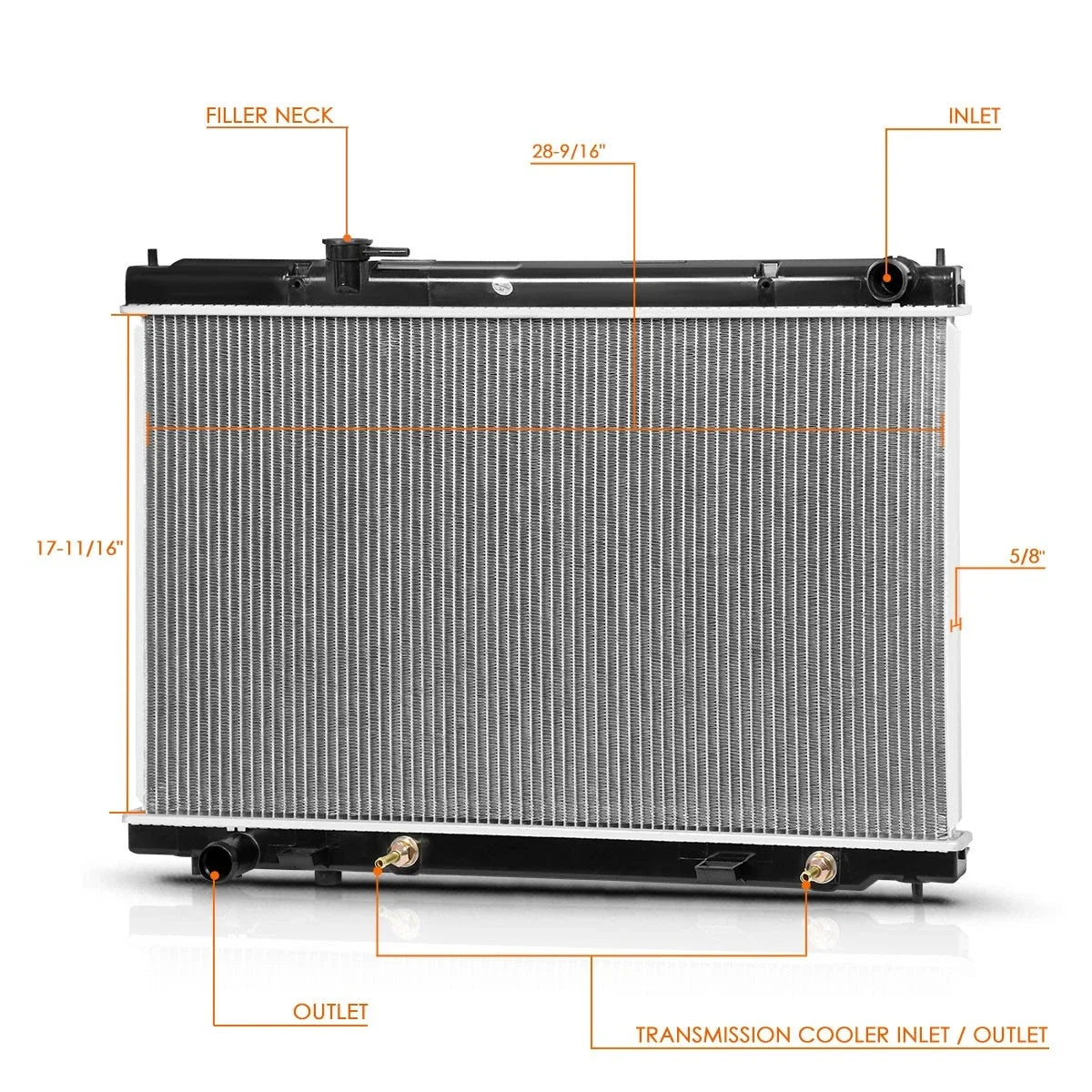 Aluminum Cooling Radiator for Infiniti M35 (2006–2010) DPI-2780
