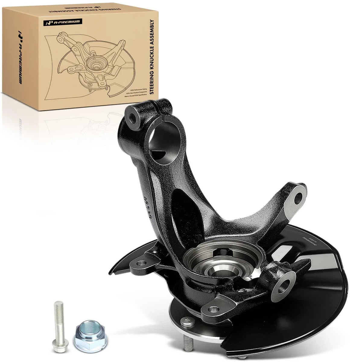 Front Right Steering Knuckle & Hub Bearing for Honda Civic (2016–2021)