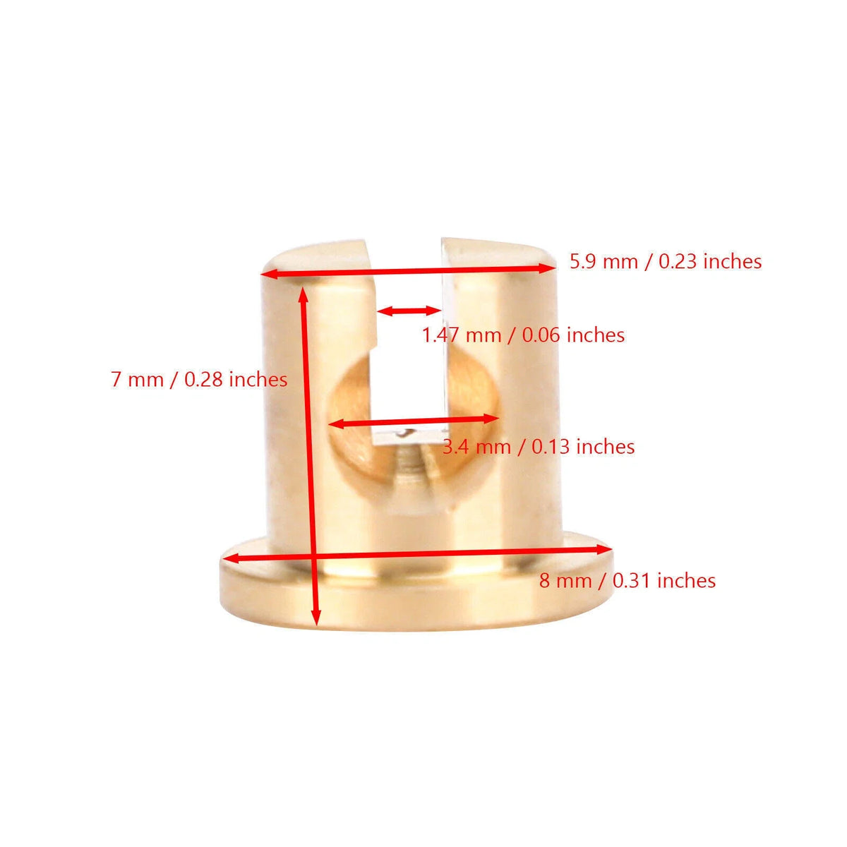 Throttle Cable End Joint Guide Nut for Polaris Suzuki Yamaha U T9