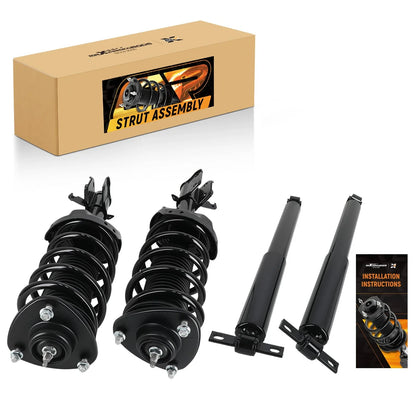 Complete 4X Front Rear Struts Shocks for Honda Odyssey 2008-2010