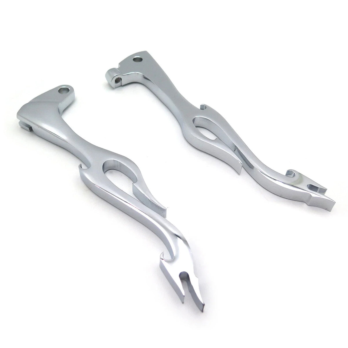 Chrome Brake Clutch Levers for Yamaha Virago 250 V Star (1995–2007)