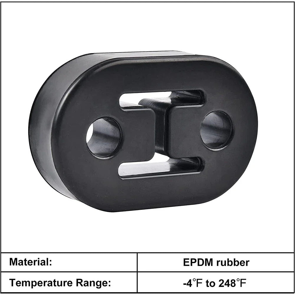 Polyurethane Exhaust Hanger Set (4 Pieces) for Universal Applications