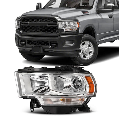 Driver Side Chrome Headlight (Left) for Ram 2500 3500 (2019–2024)