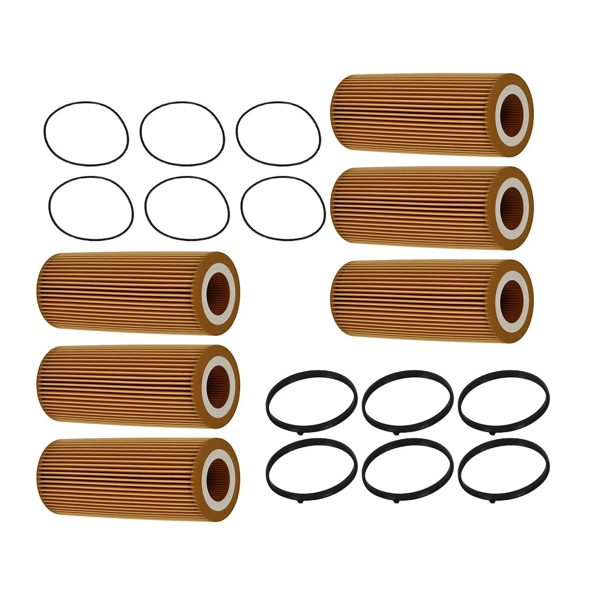 6 Oil Filters for Audi A4 A6 Q5 S4 S5 & Porsche Cayenne 2005-2018