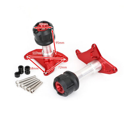 CNC Red Frame Slider for Honda Grom MSX125 SF (2013-2019)