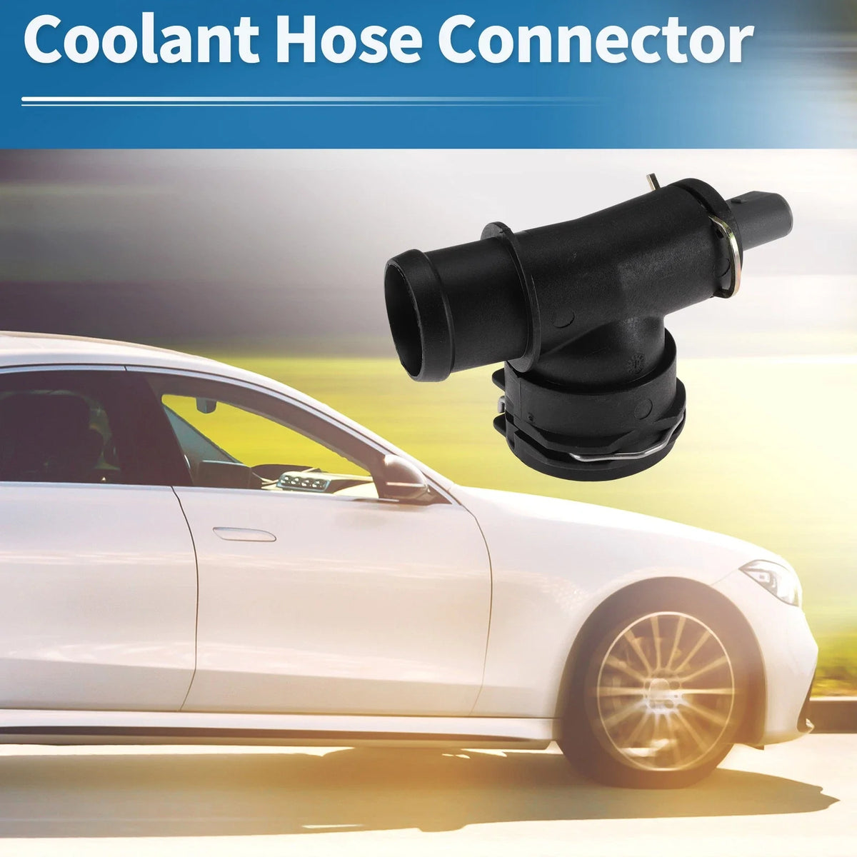 Engine Coolant Hose Connector for Volkswagen Golf (2015–2018) 5Q0 122 291 T
