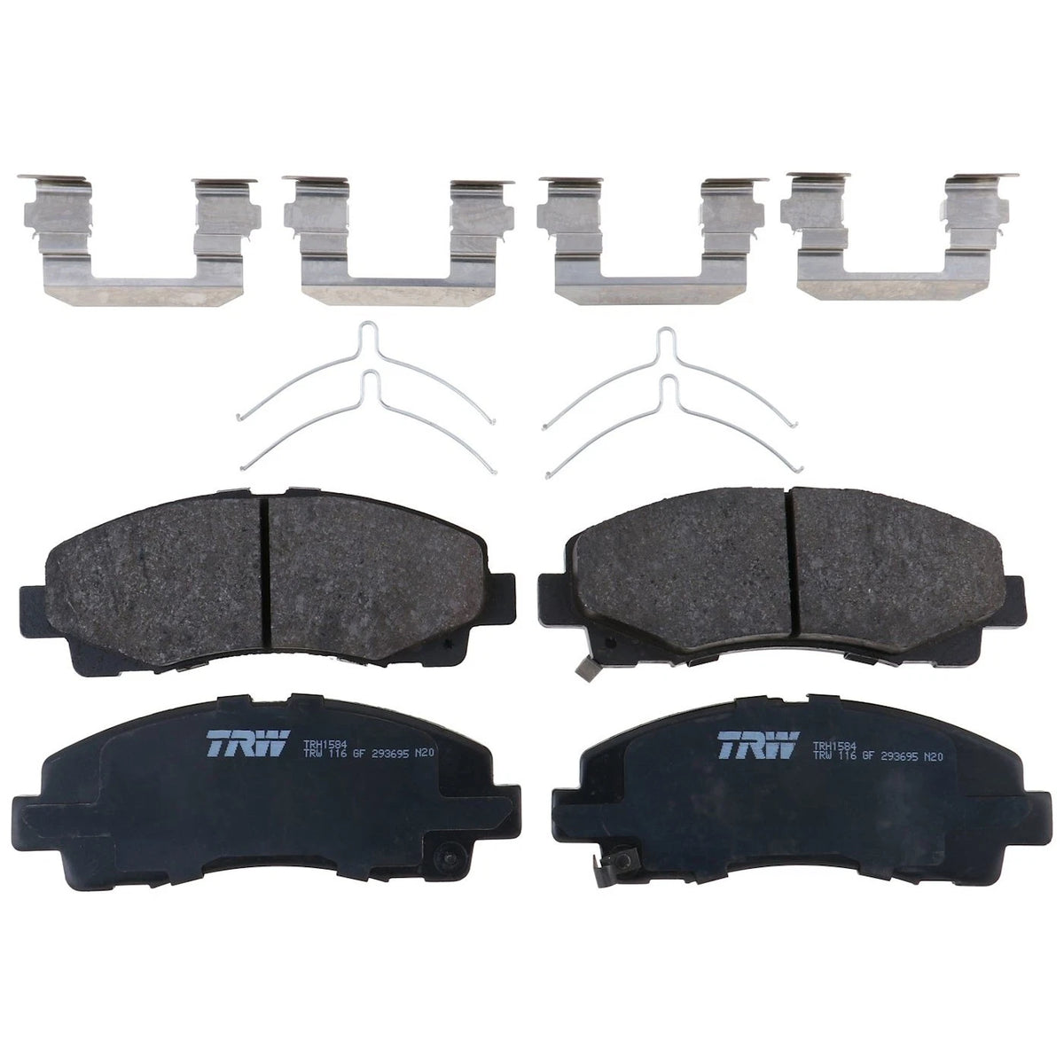 Brake Pad Set for Acura TLX, Honda Ridgeline (2012–2014) TRW TRH1584