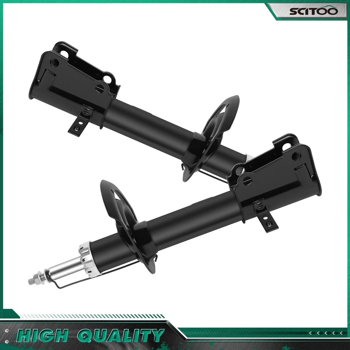 Strut Shock Absorber Assemblies Front for Dodge Journey 2009-2016 - Set of 2